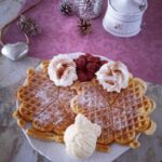 Portion Waffeln (2 Stück, nur an Waffeltagen) 